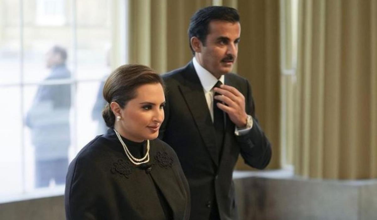 HH the Amir, HH Sheikha Jowaher Attend Reception Hosted by King Charles III